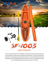SEAFLO ADULT Recreational Kayak SF-1003