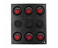 6GANG SWITCH PANELS 10040-BK