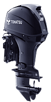 Tohatsu Outboard 20" Black MFS40AETL