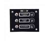 3 GANG SWITCH PANEL MODEL: 10030