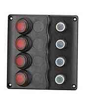 4 GANG SWITCH PANELS 10041-BK