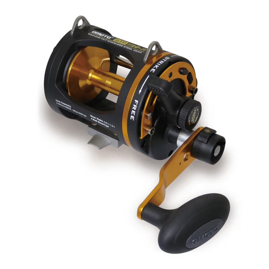 OMOTO REELS GTR TWO SPEED