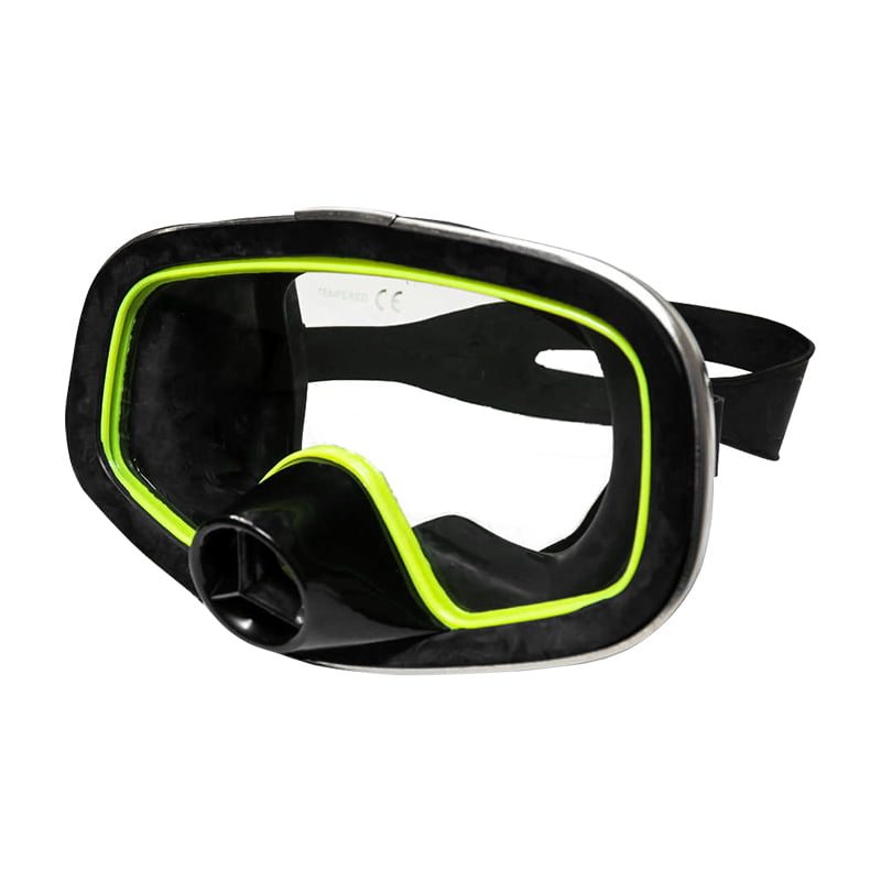 RUBBAL MASK FLUORESCENT YELLOW