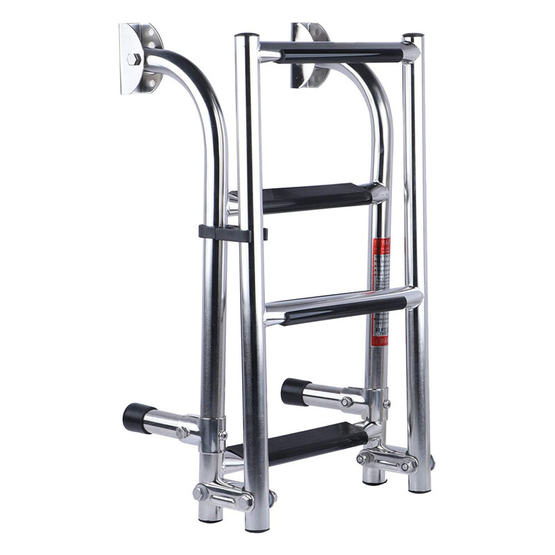 Folding Ladder SS316 2+2Step LxW:910x235mm