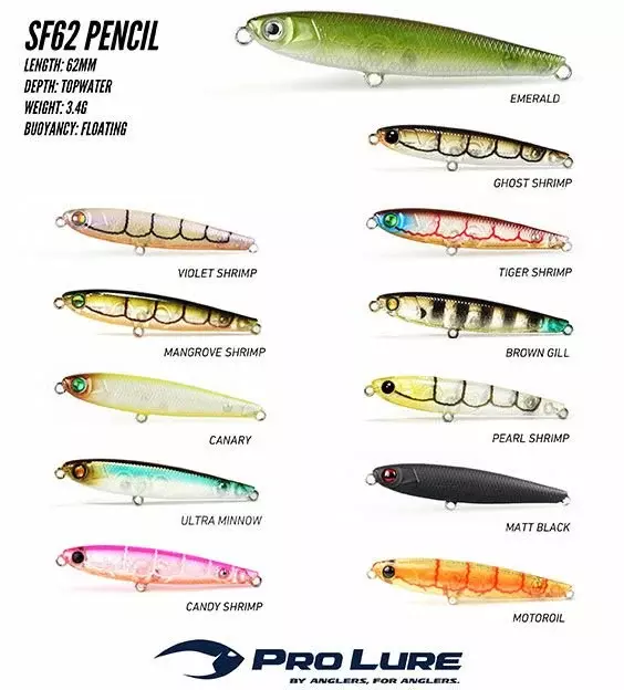 Pro Lure SF62 Pencil 